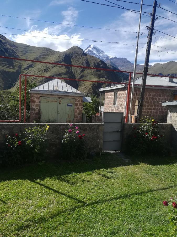 Guest House Lela Rezo Kazbegi Bagian luar foto